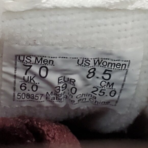 Vans Sport Low Burgundy Brown Pink VF 508357 Mens Size 7 Women 8.5 Leather Suede - Picture 9 of 10